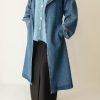 Trench Long Oversize en Jean