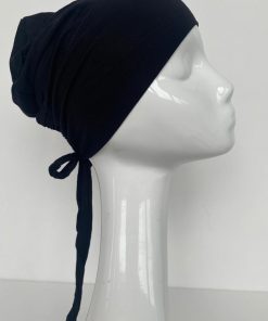 Bonnet sous hijab doublure intérieure en satin avec attache