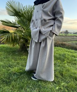 Ensemble veste oversize et jupe longue hiver
