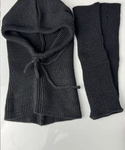 Ensemble cagoule et mitaines