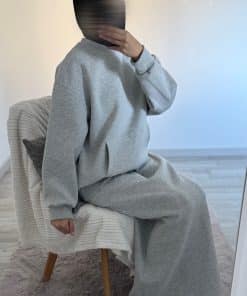 Ensemble Sportswear Premium Gris Clair – Confort, style et élégance mastour
