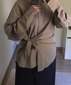 Chemise à nouer