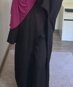 Ensemble pantalon large et haut asymétrique